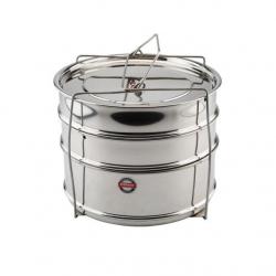 Embassy Cooker Separator Set Suitable For Prestige Outer Lid Cooker Stainless Steel Steamer