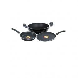 Pigeon Coral Gift Set Pan,Tawa,Kadhai Set