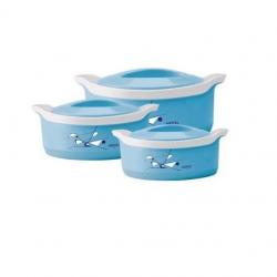Milton Pack of 3 Casserole Set