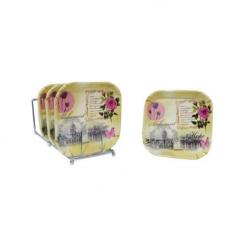 Scrazy Printed Melamine Tray Set