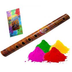 Creativity Centre Plastic Holi Colours Multicolour with Bansuri Pichkari