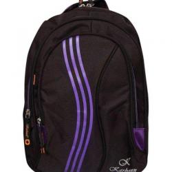 Karban Black Polyester School Bag