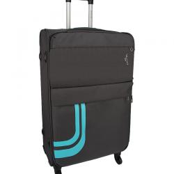 Pronto Amsterdam Gray Large Upright 4 Wheel Trolley